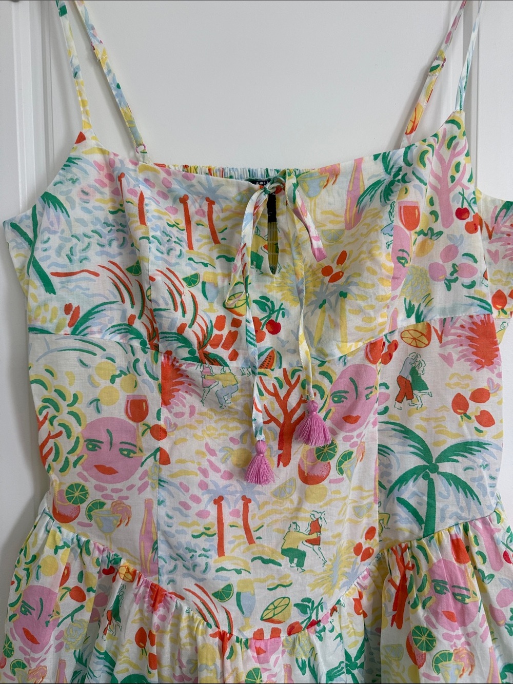 Roller Rabbit x Target Multicolor Tropical Print Sundress - Picture 3 of 5